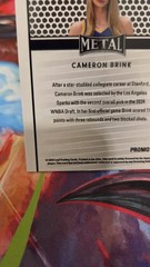 2024 Leaf Collective Cameron Brink Promo LB-2 Light Blue Shimmer LA Sparks