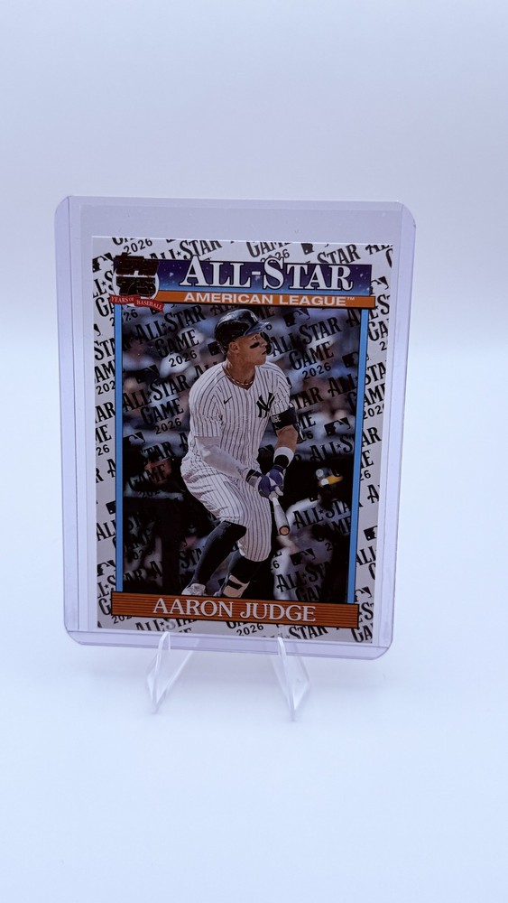 2026 Topps 1991 Topps Baseball 35th Anniversary All-Stars AARON JUDGE #91AS-1 NM