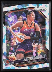 2025 Panini Prizm WNBA #4 Satou Sabally Ice Prizms