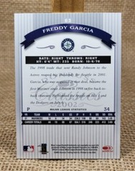 2002 Donruss Classics Freddy Garcia Baseball Card #63 Mariners FREE S&H A4