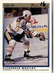 1990-91 O-Pee-Chee Premier #75 Alexander Mogilny