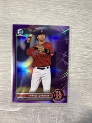 2022 Bowman Draft – Chrome Marcelo Mayer #BDC-123 Purple Refractor /250 (RC)