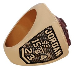1993 Chicago Bulls Championship Ring Jordan NBA Finals Basketball Gold Replica