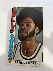Topps Jumbo 76-77 Rookie Artis Gilmore Bulls 25