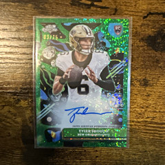 Topps Chrome 2025 Tyler Shough New Orleans Saints Rookie Auto /75 #CCA-TS