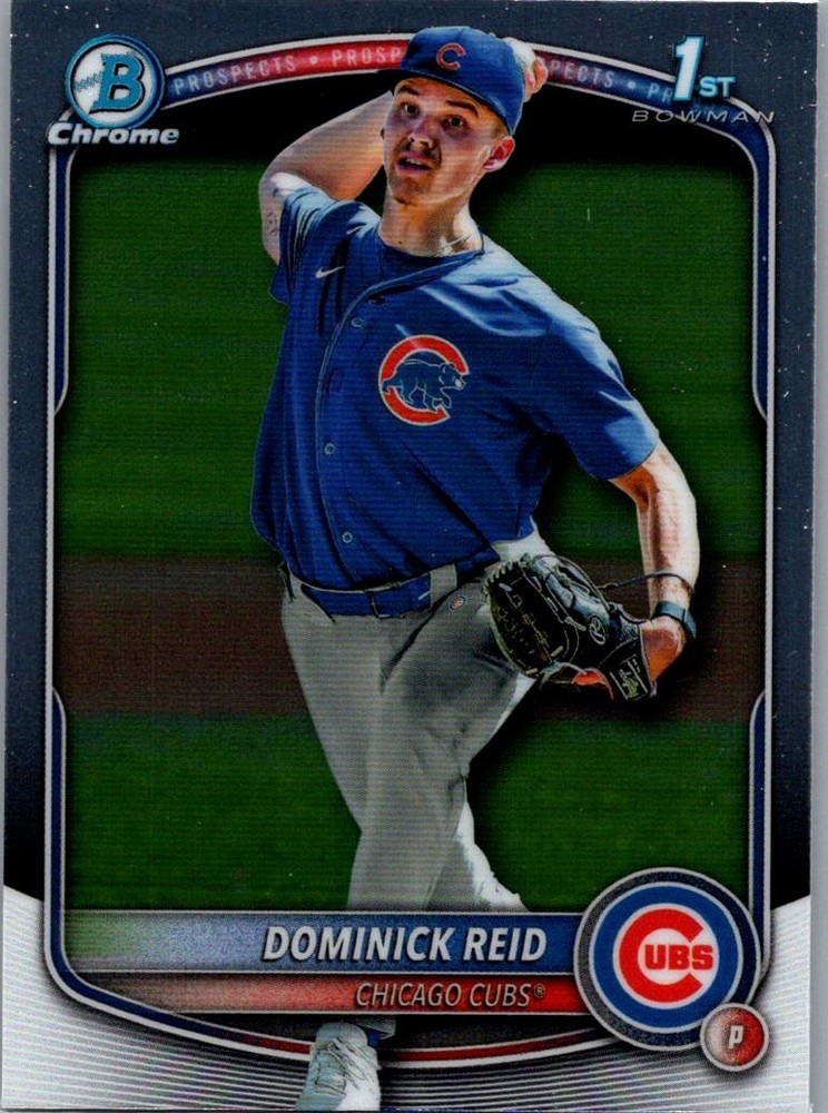 2025 Bowman Draft Dominick Reid Chrome 1st #BDC-53 Chicago Cubs