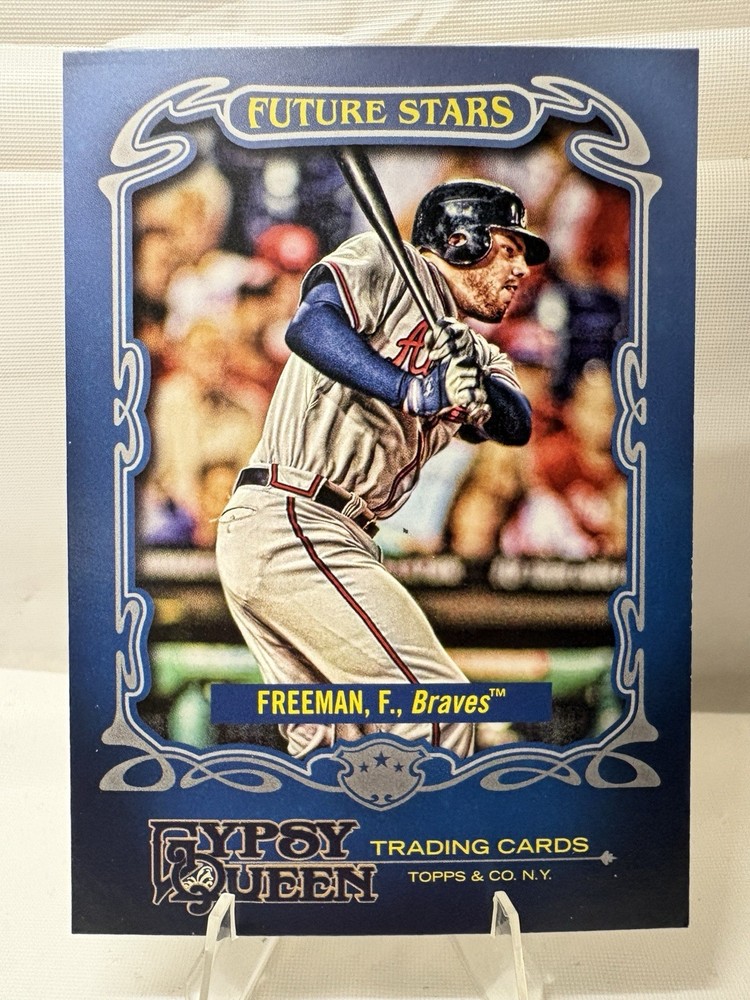 Freddie Freeman 2012 Topps Gypsy Queen Future Stars #FS-FF Insert XebX