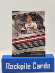 2025 Panini Prizm WNBA – Sydney Colson #1 White Seismic Prizm
