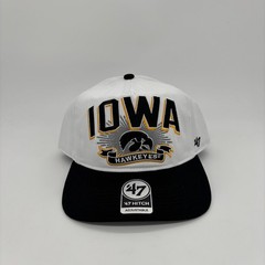 &rsquo;47 Brand Hitch Iowa Hawkeyes NCAA Prime Play Snapback Hat Cap Adjustable