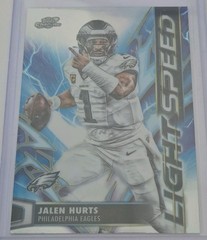 Topps 2025 Cosmic Chrome Lightspeed Insert LS-9 Jalen Hurts Eagles