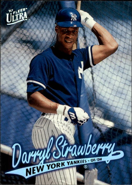 1997 Ultra Baseball Card #106 Darryl Strawberry