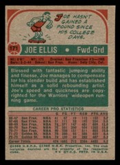 1973 Topps Basketball #171 Joe Ellis EX *d2
