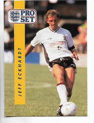 1990-91 Pro Set Jeff Eckhardt Card