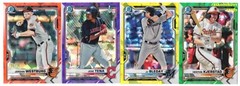 2021 BOWMAN SAPPHIRE Purple Yellow Orange Aqua Green Complete Your Set YOU PICK!