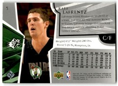 2002-03 Upper Deck UD Exclusives Raef LaFrentz Dallas Mavericks #28