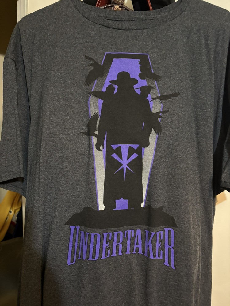 WWE Slam Crate Exclusive Wrestling Shirt The Undertaker 3XL Never worn WWF WCW