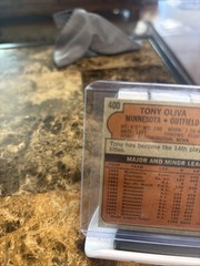 1972 Topps #400 T. Oliva. MN Twins Card NM+ HOF (A)