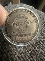 Highland Mint Brett Favre Motion Vision Set Nickel Silver Coin & Motion Card COA