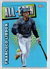 2025 Topps Chrome – All-Etch Francisco Lindor #CAE-10 NY Mets