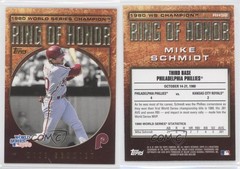 2009 Topps Ring of Honor Mike Schmidt #RH32 HOF 2k3