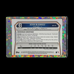 KEVIN MCGONIGLE ROOKIE SILVER MOJO REFRACTOR 2026 Bowman Chrome Parallel Card
