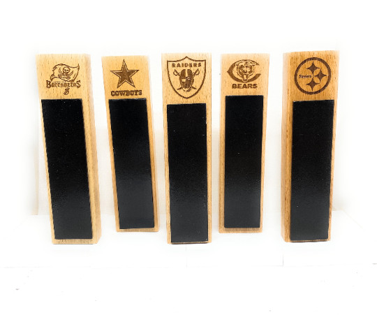 NFL Engraved Chalkboard Style Beer Tap Handle All Teams Available
