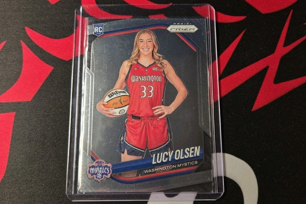 Lucy Olsen RC Variation 2025 WNBA Prizm Basketball Washington Mystics #145