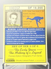 Nolan Ryan 1993 Bleachers Set Of 6 Jacksonville Suns 1967 – Missing #1! /10,000