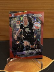 2025 WNBA Prizm Kaitlyn Chen Red Pandora /199 (RC)