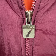 Vintage Virginia Tech Hokies Logo 7 Jacket Adult XL Puffer 90s Korea
