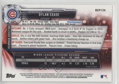 2017 Bowman Chrome Prospects Gold Shimmer Refractor 30/50 Dylan Cease 0f8