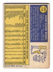 1970 Topps #114 Gene Michael New York Yankees