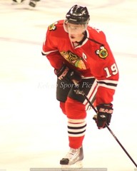 Jonathan Toews Chicago Blackhawks Original Action Varied Size/Option Stanley Cup