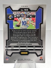 Cooper Kupp 2023 Panini Prizm #165 Red White and Blue Los Angeles Rams