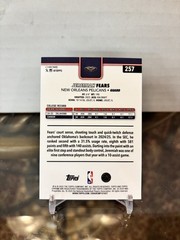 2025 Topps Chrome Rc Rookie JEREMIAH FEARS Pelicans #257