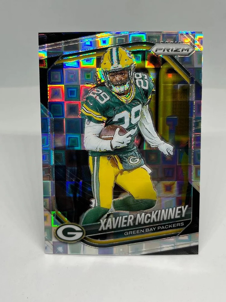 Xavier McKinney 2025 Panini Prizm Pandora /400 Card #66 Packers