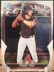 Tommy Troy Rookie 2023 Bowman Chrome 1st Diamondbacks