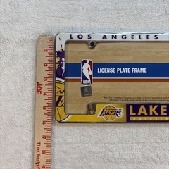 NBA Los Angeles Lakers License Plate Frame Rico Industries SPARO New Official