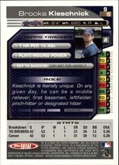 2004 Topps Total Baseball Card #9 Brooks Kieschnick