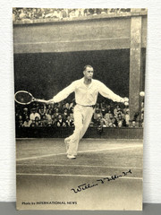 Vintage 1920&rsquo;s Spalding William Tilden The Ten Commandments of Tennis Post Card