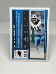 Nic Scourton 2025 Donruss Rookies & Highlights Blue /25 Panthers #DRH-53