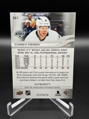 Upper Deck 2025-26 Extended Series Outburst Corey Perry #561 Kings