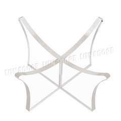 US 3pcs Acrylic Clear Ball Display Stand Rugby Basketball Football Soccer Holder