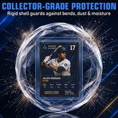 Invested Alliance 3×4 Regular 35PT Toploaders For Standard Cards – Bundle Pack