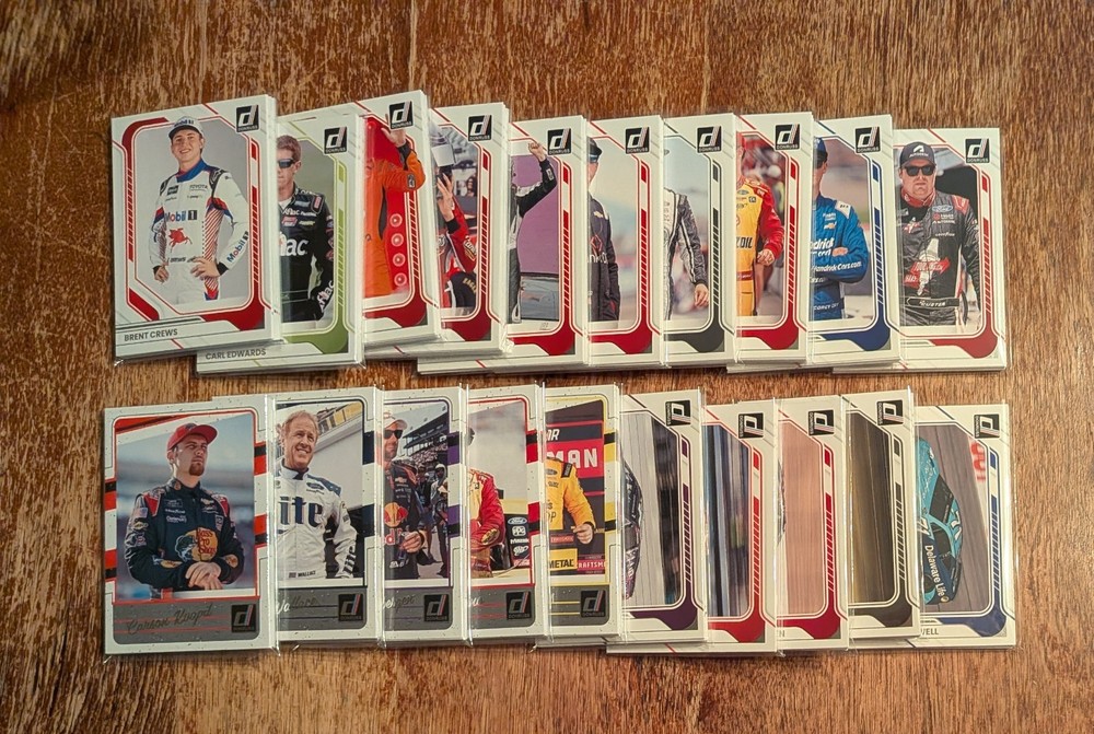 2026 Donruss Racing Complete Base Paper Set 1-200 Rookies Retro & Rides