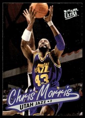 1996-97 Ultra Chris Morris Utah Jazz #113