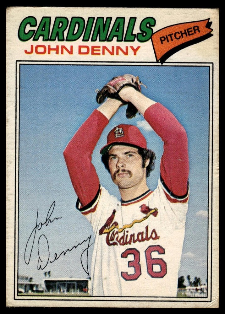 1977 Topps #541 John Denny