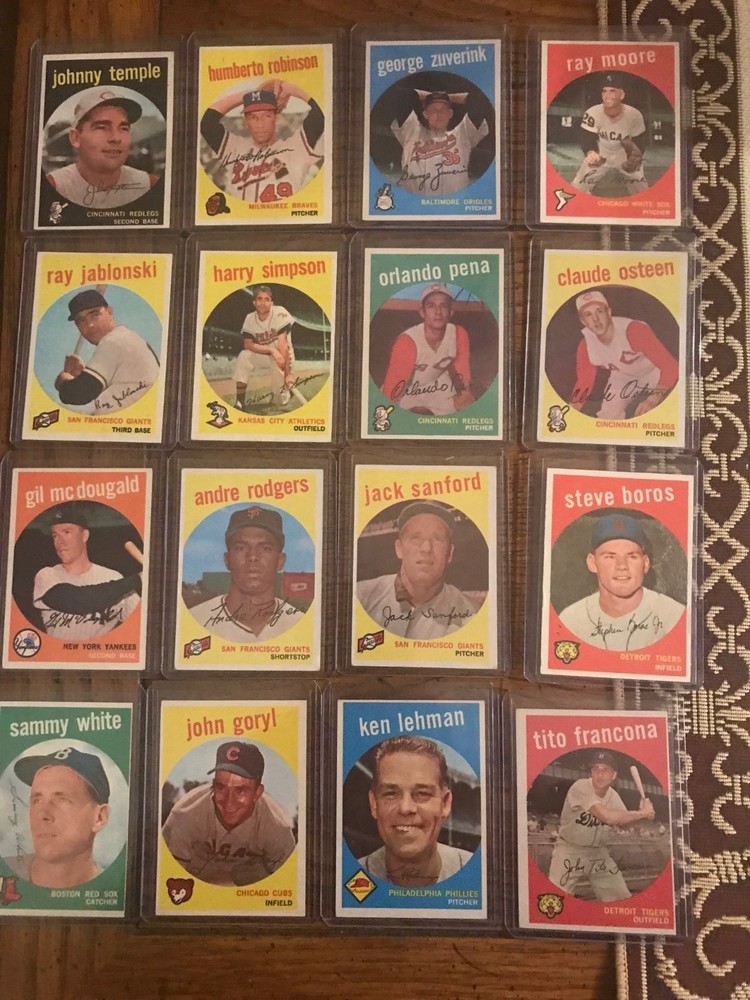 Tito Francona 1959 Topps (Sale Is For Card In Title) (18,232