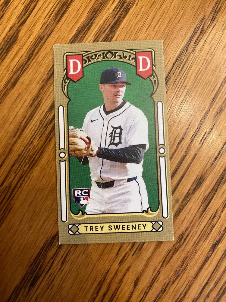 2025 Topps 205 T80 Rookie Series Trey Sweeney Tigers RC
