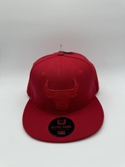 Chicago Bulls Hat Cap Red One Size Snap Back Basketball NBA Sports Casual Adult
